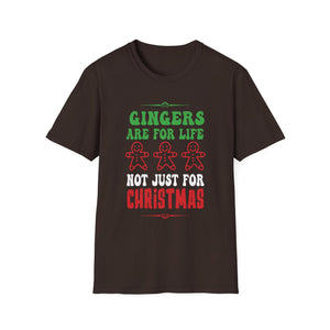 Gingers Are for Life  Funny Gingerbread Christmas Unisex T-Shirt