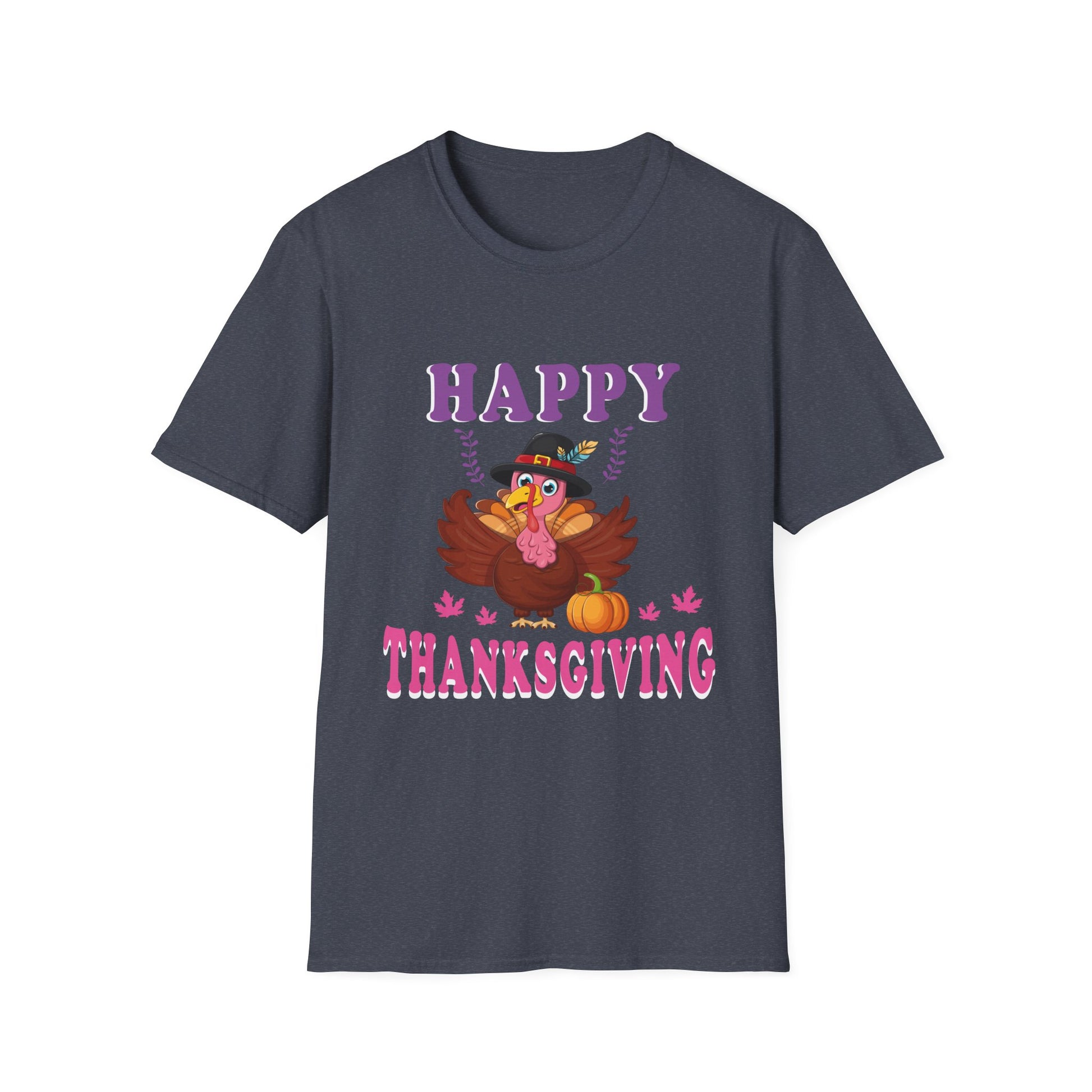 Female Turkey Happy Thanksgiving  Unisex T-Shirt