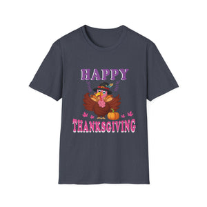 Female Turkey Happy Thanksgiving  Unisex T-Shirt