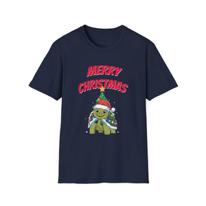 Xmas Turtle Christmas Tree Funny Christmas Merry Christmas Unisex T-Shirt