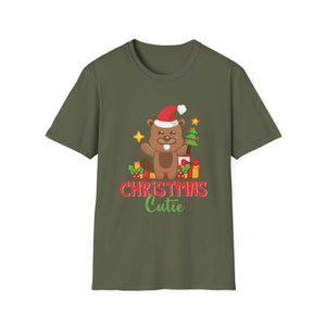 Beaver Christmas Cutie Beaver Christmas Unisex T-Shirt