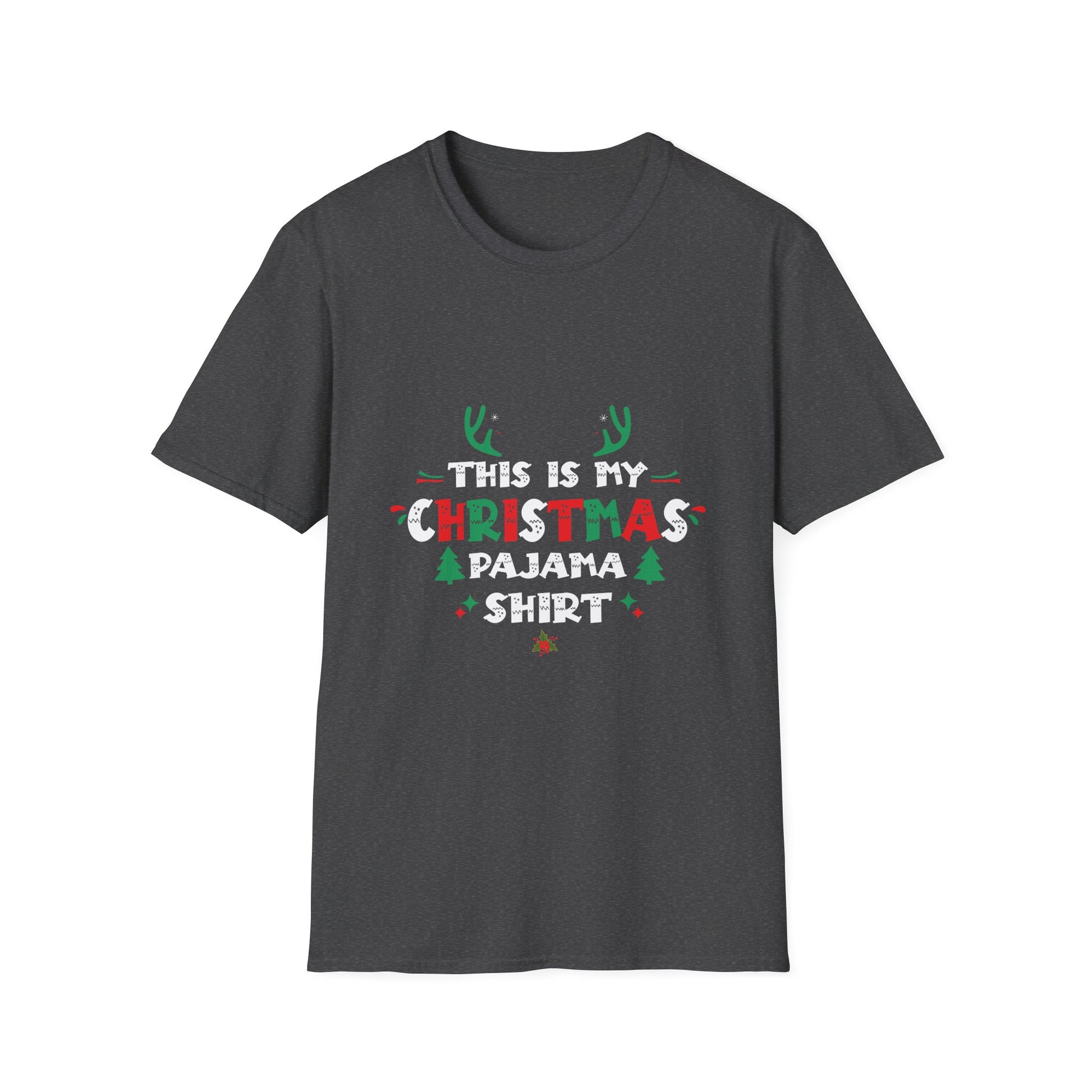 Christmas Pajama Shirt Tee — "This Is My Christmas Pajama Shirt" Holiday T-Shirt