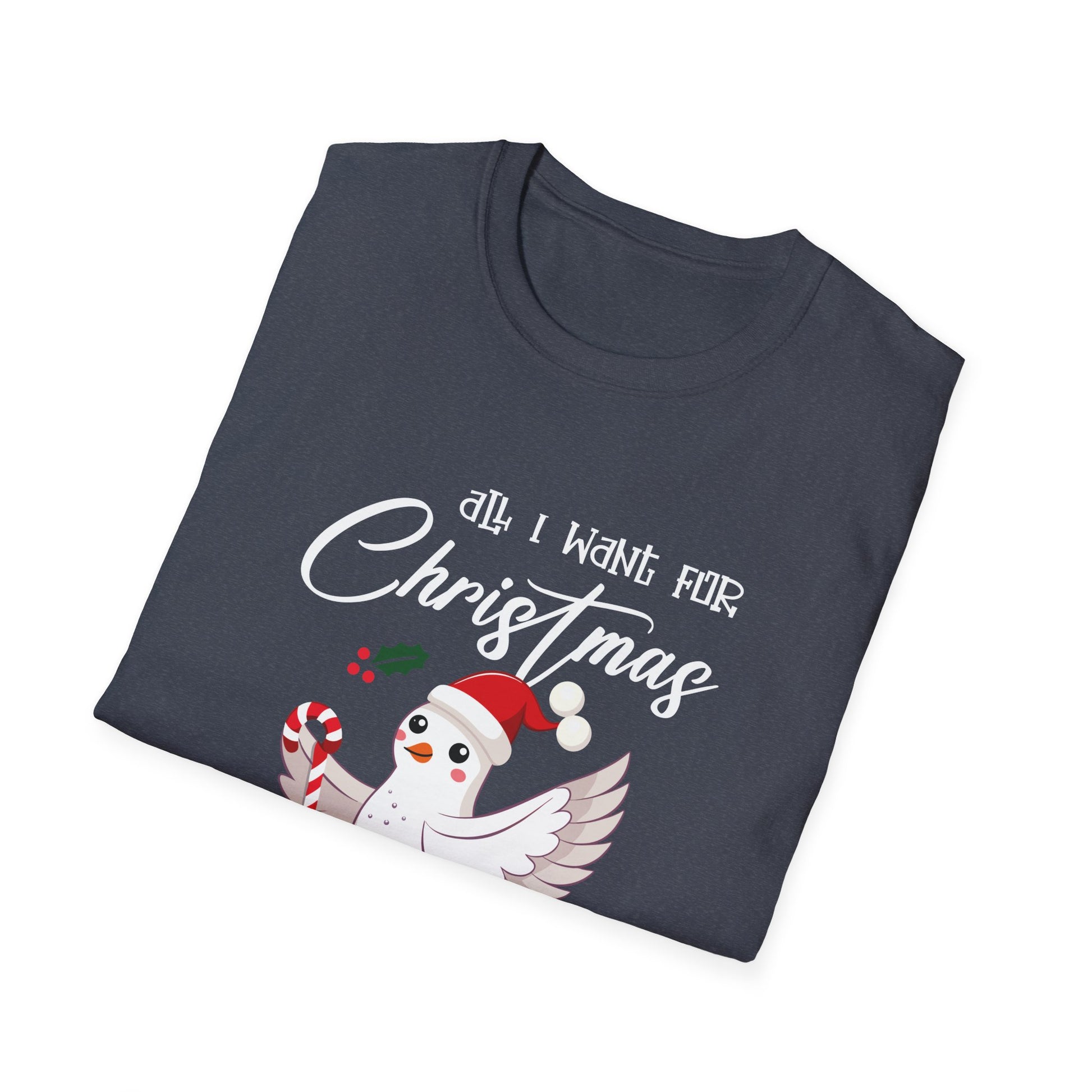 Christmas Is Better With A Pigeon Ugly Christmas Sweater Unisex T-Shirt