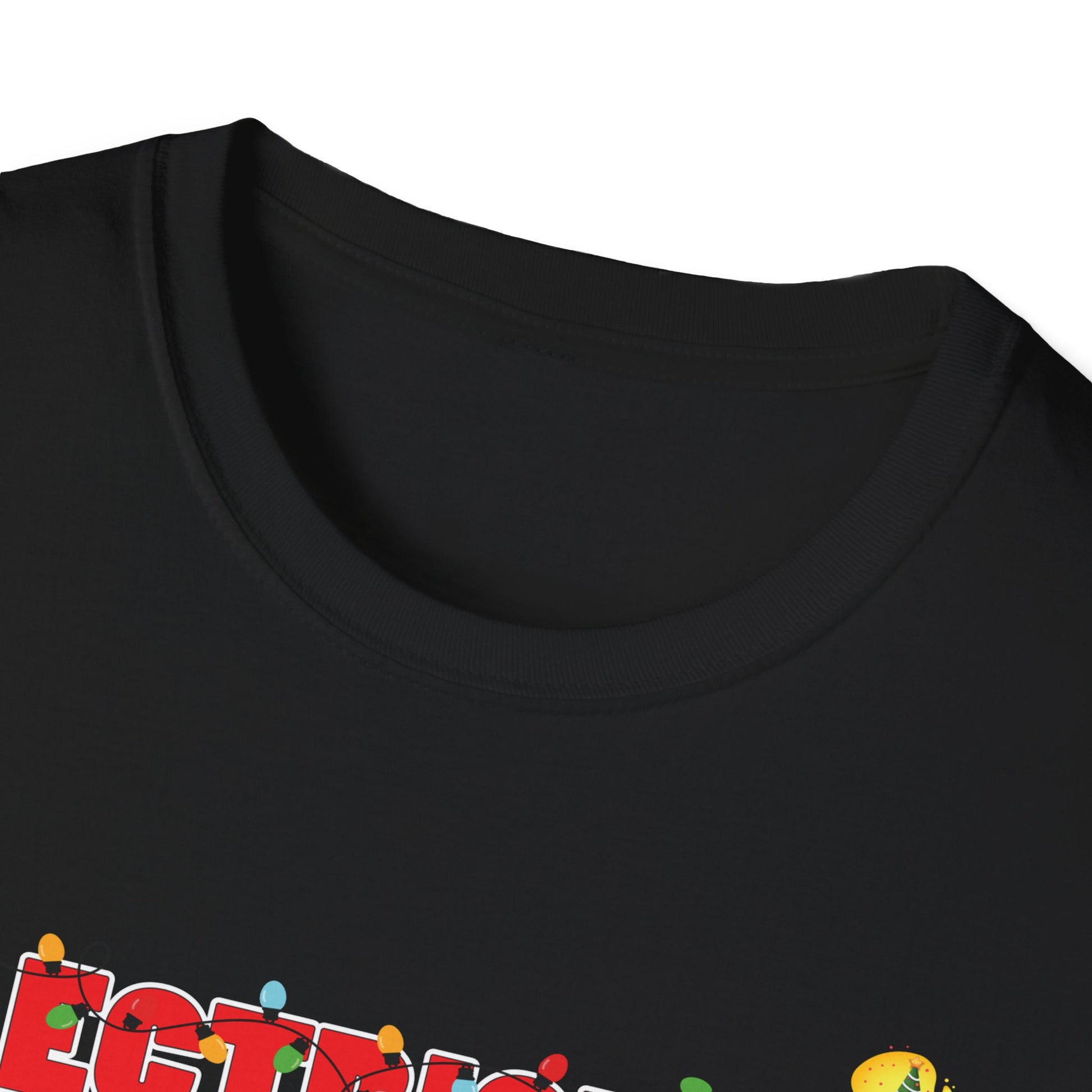 Electricians Christmas Lights Funny Tee — 'Electricians Are Like Christmas Lights' Shirt