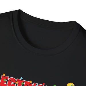 Electricians Christmas Lights Funny Tee — 'Electricians Are Like Christmas Lights' Shirt