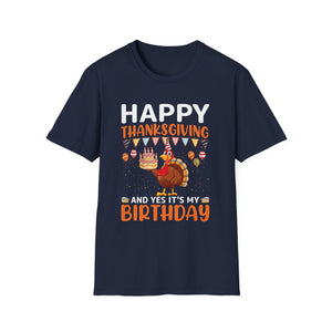 Thanksgiving Birthday T-Shirt — 