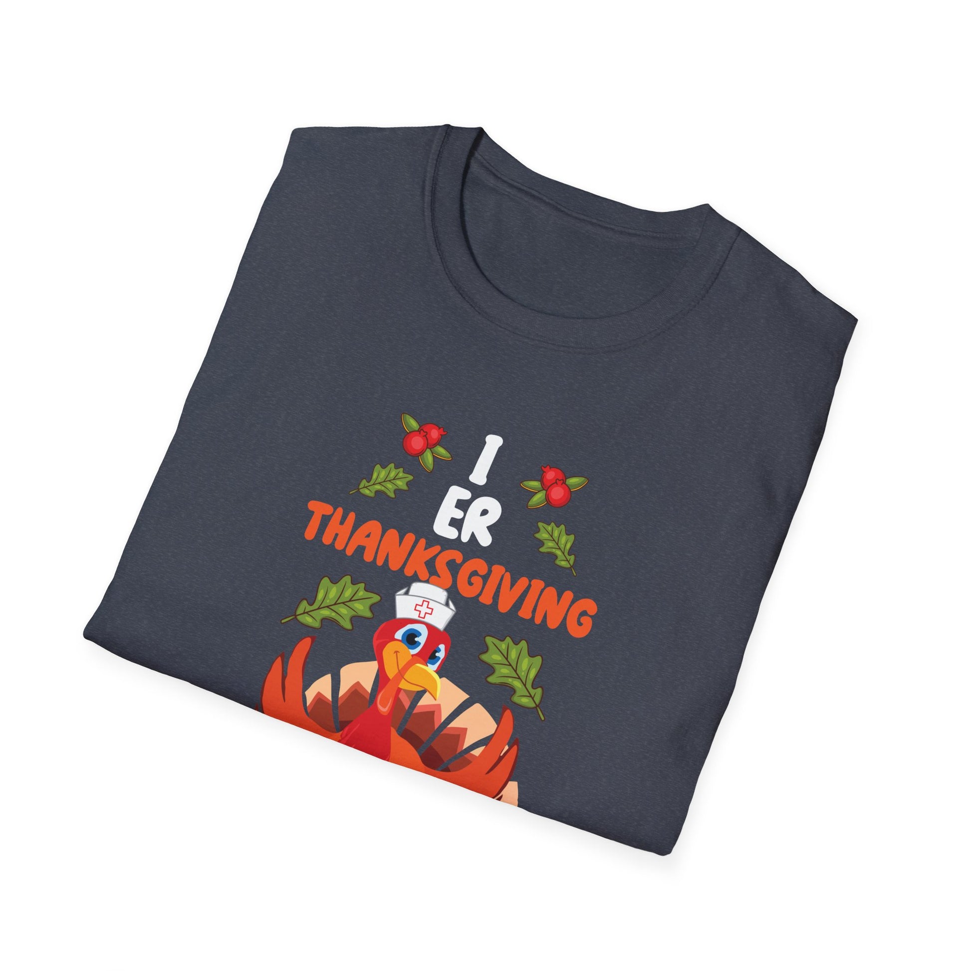 ER Thanksgiving Crew _ Emergency Room Nurse Thanksgiving Premium  Unisex T-Shirt