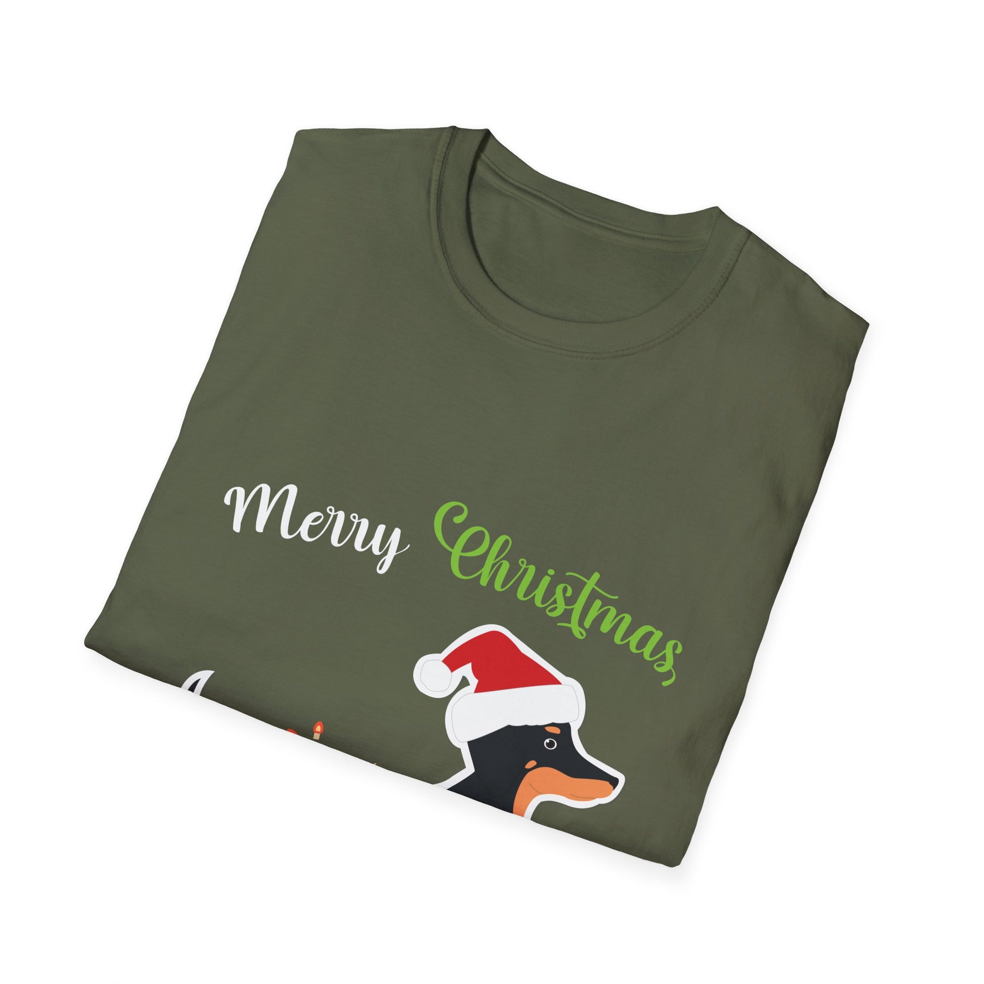Dachshund Christmas T-Shirt — Merry Christmas Sausage Dog Tee
