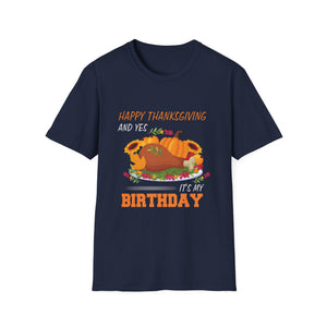 Thanksgiving Birthday T-Shirt — 