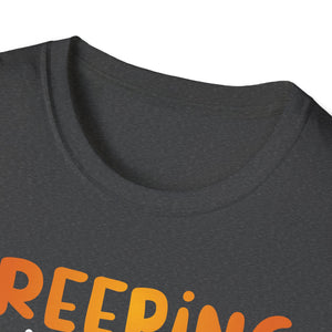 Creeping It Real On Halloween Halloween Costume Men Women Tee  Unisex Softstyle T-Shirt