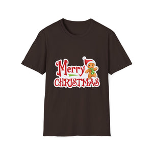 Merry Christmas Gingerbread Man Winter Xmas Christmas Unisex T-Shirt