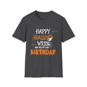 Halloween Birthday T-Shirt — 