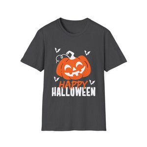 Halloween Pumpkin Jack-O'-Lantern T-Shirt — Happy Halloween Graphic Tee