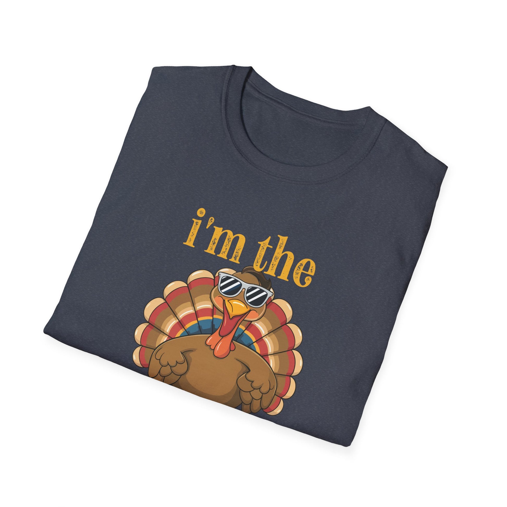 Family Matching Thanksgiving Outfits _ Gifts Sexy Turkey Thanksgiving T-Shirt_ Unisex-Adults_ Black_ Small_ Short Sleeve  Unisex T-Shirt
