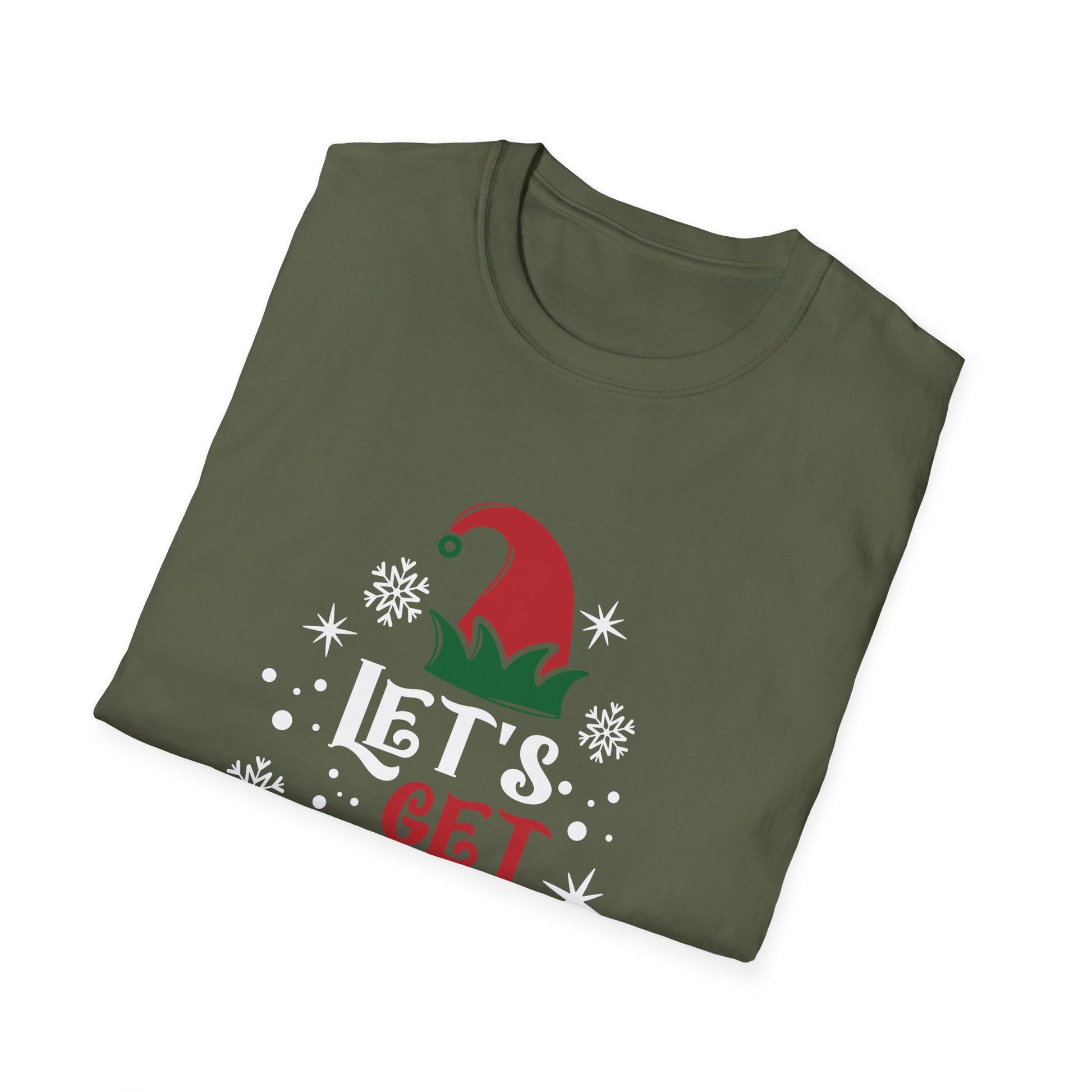 Christmas Elf Santa Ugly Christmas Unisex T-Shirt