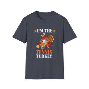 Funny Tennis Turkey  Unisex T-Shirt