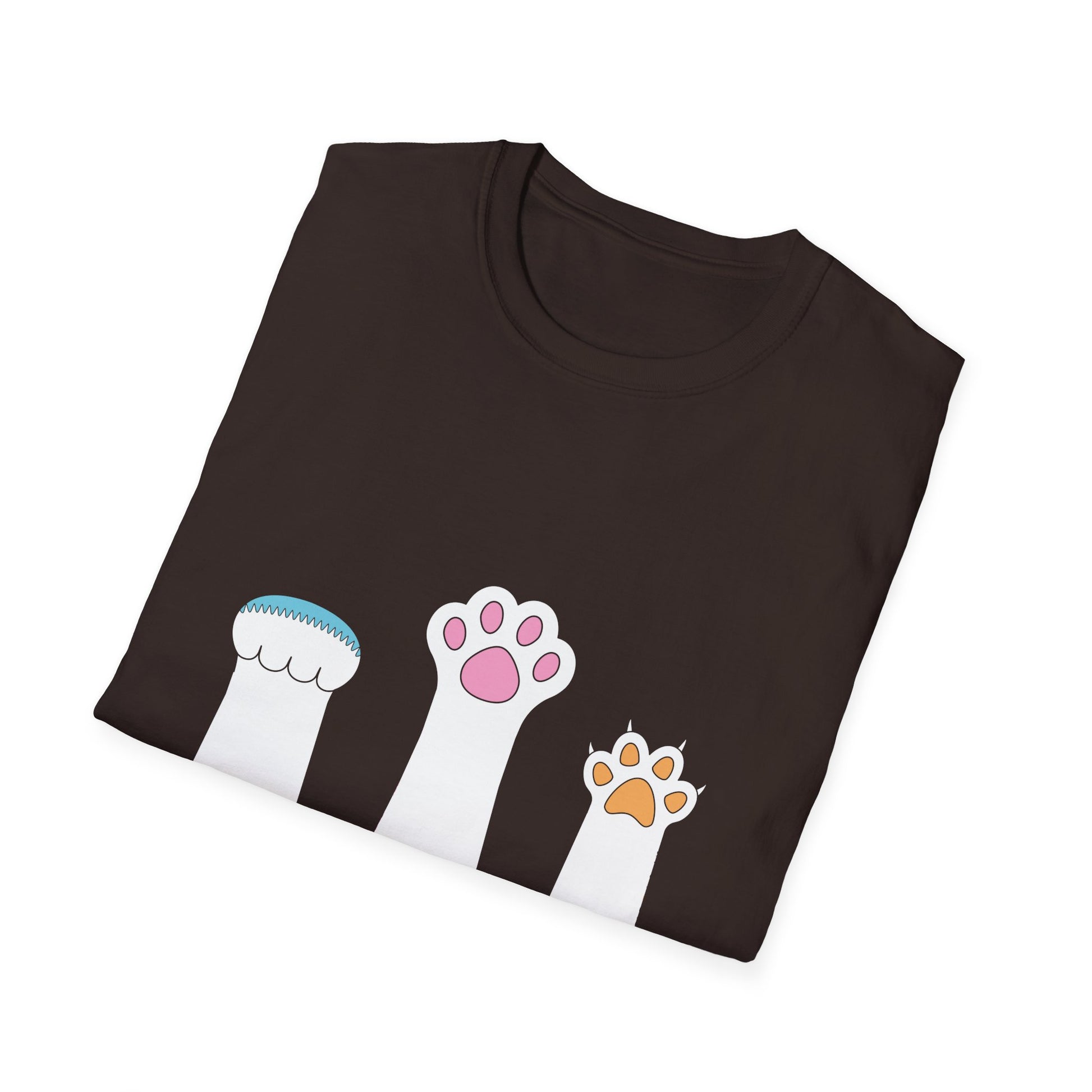 Cat Paws Rock Paper Scissors T-Shirt