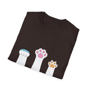 Cat Paws Rock Paper Scissors T-Shirt
