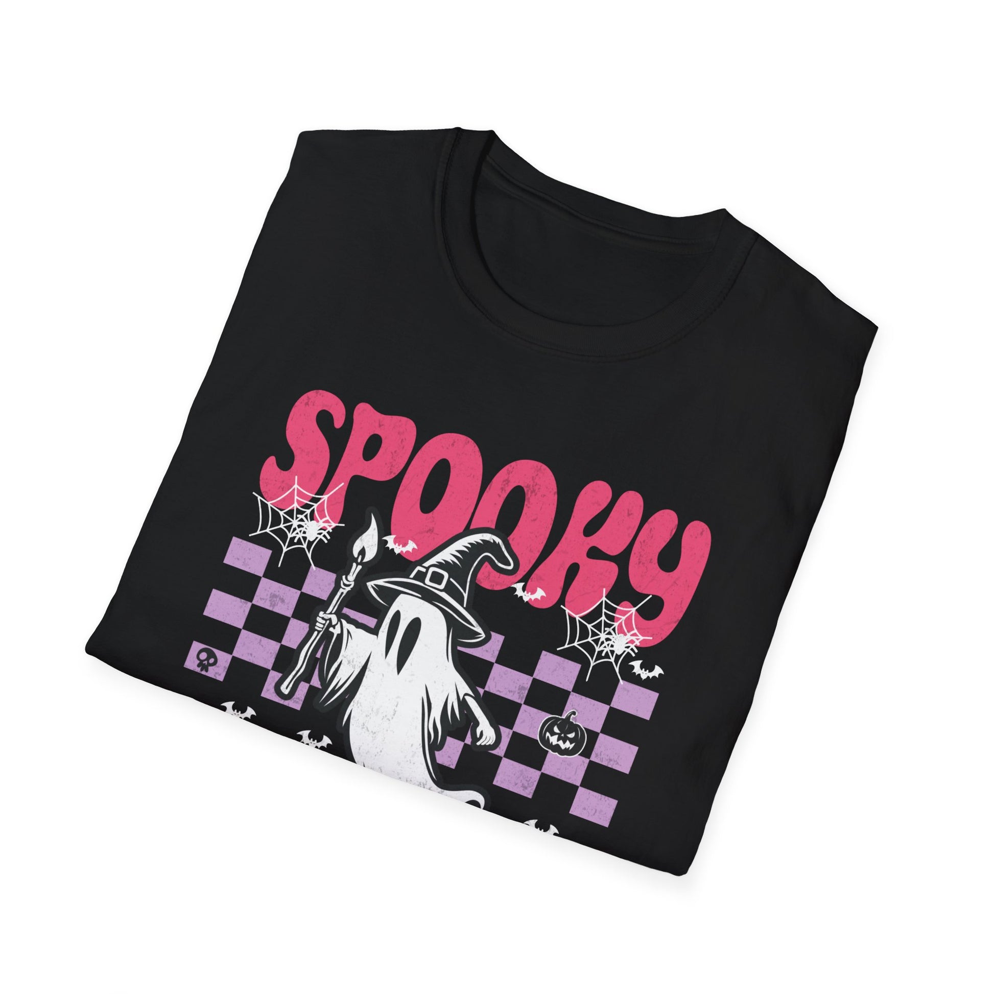 Spooky Counselor T-Shirt — Ghost Graphic Halloween Tee for School Counselors