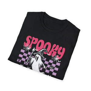 Spooky Counselor T-Shirt — Ghost Graphic Halloween Tee for School Counselors