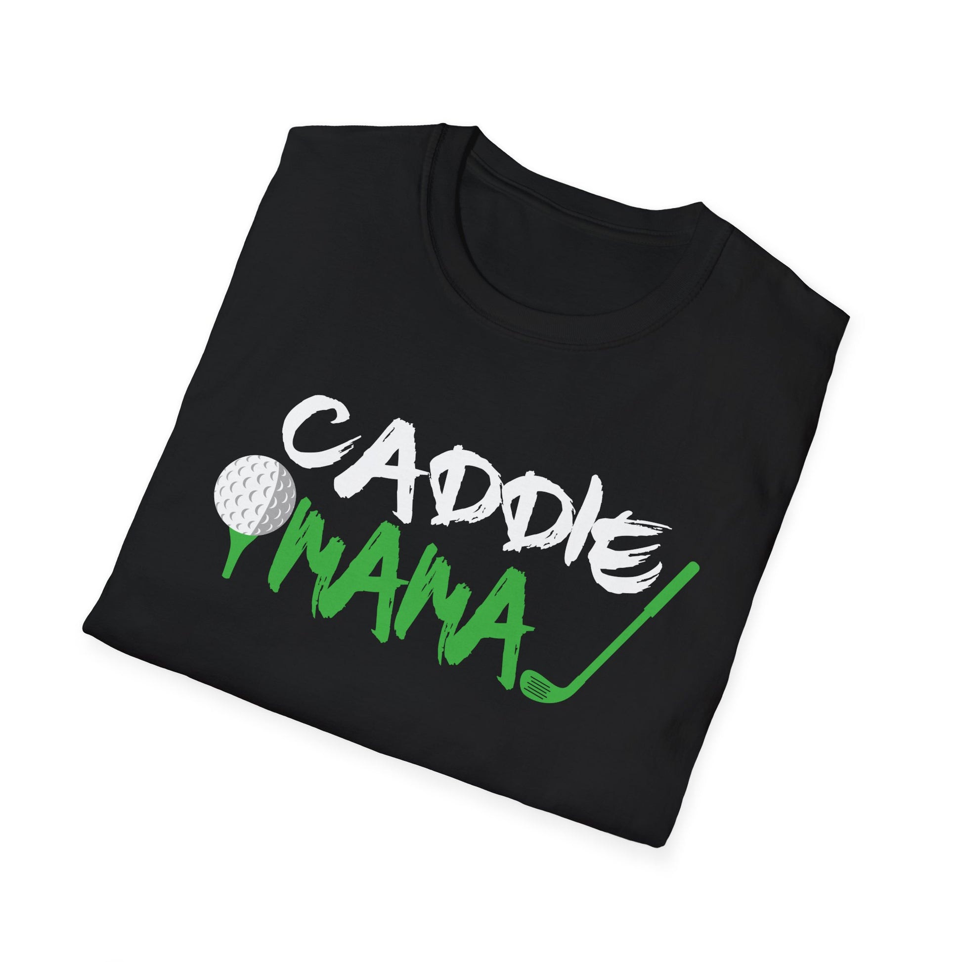 Caddie Mama Golf T-Shirt — "Caddie Mama" Graphic Tee for Golf Moms