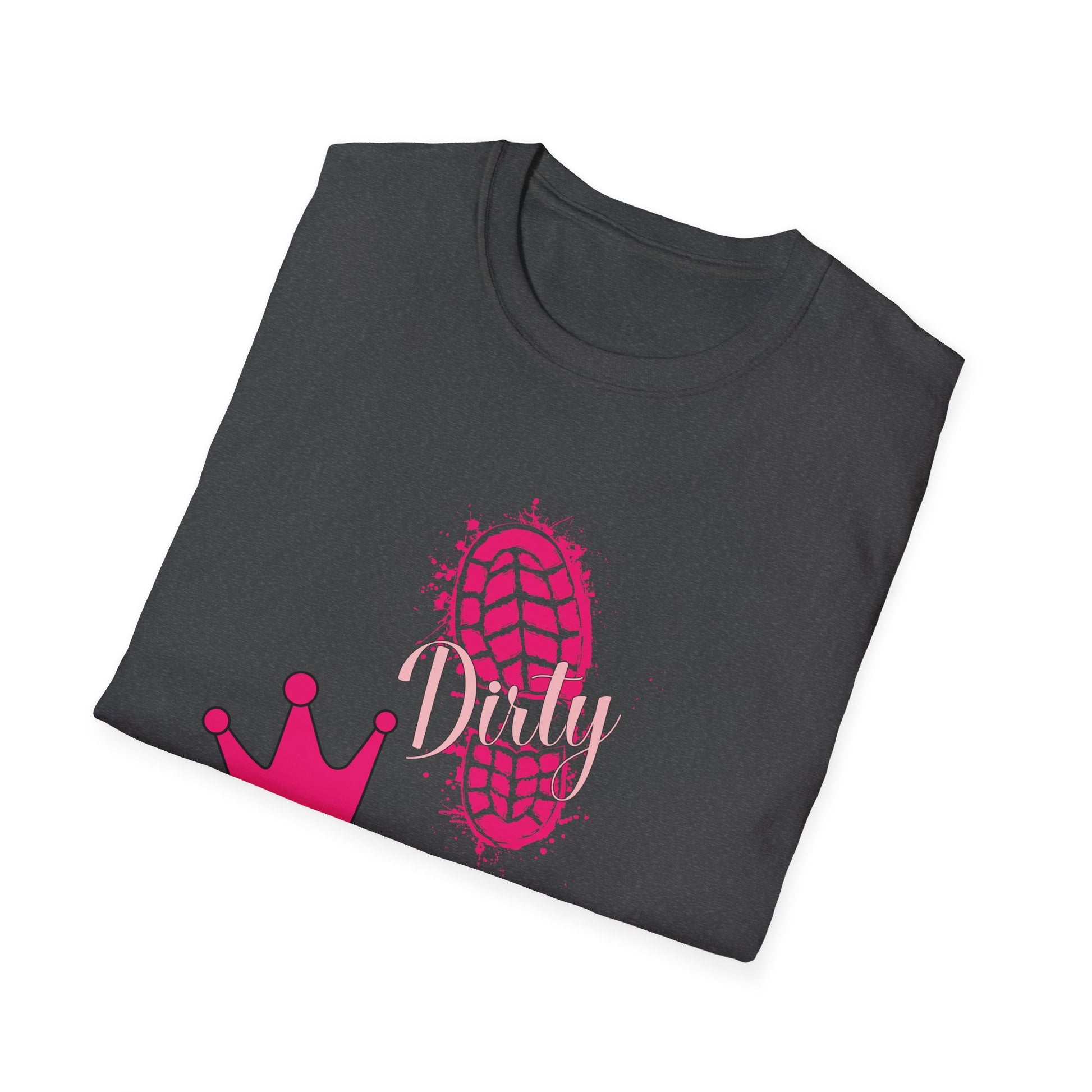 Mud Run Damen Dirty Girls Run Faster Running Gone Muddy Unisex T-Shirt