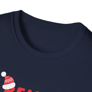 Being Related To Me Funny Christmas Family Xmas Pajamas Gift Short Sleeve Unisex T-Shirt
