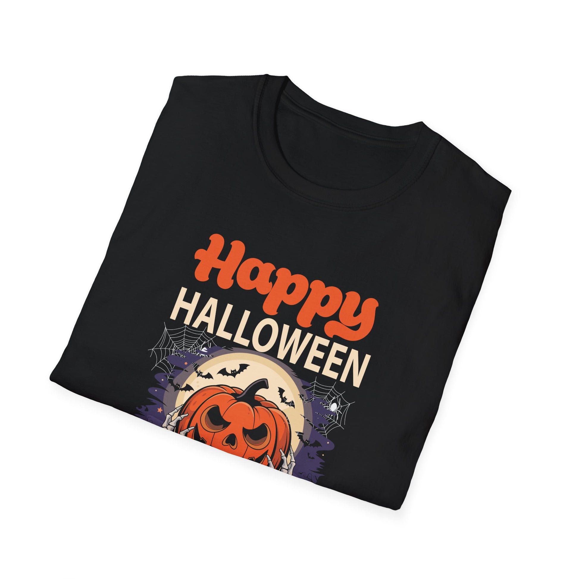 Halloween Birthday T-Shirt — "Happy Halloween and Yes It's My Birthday" Pumpkin Tee