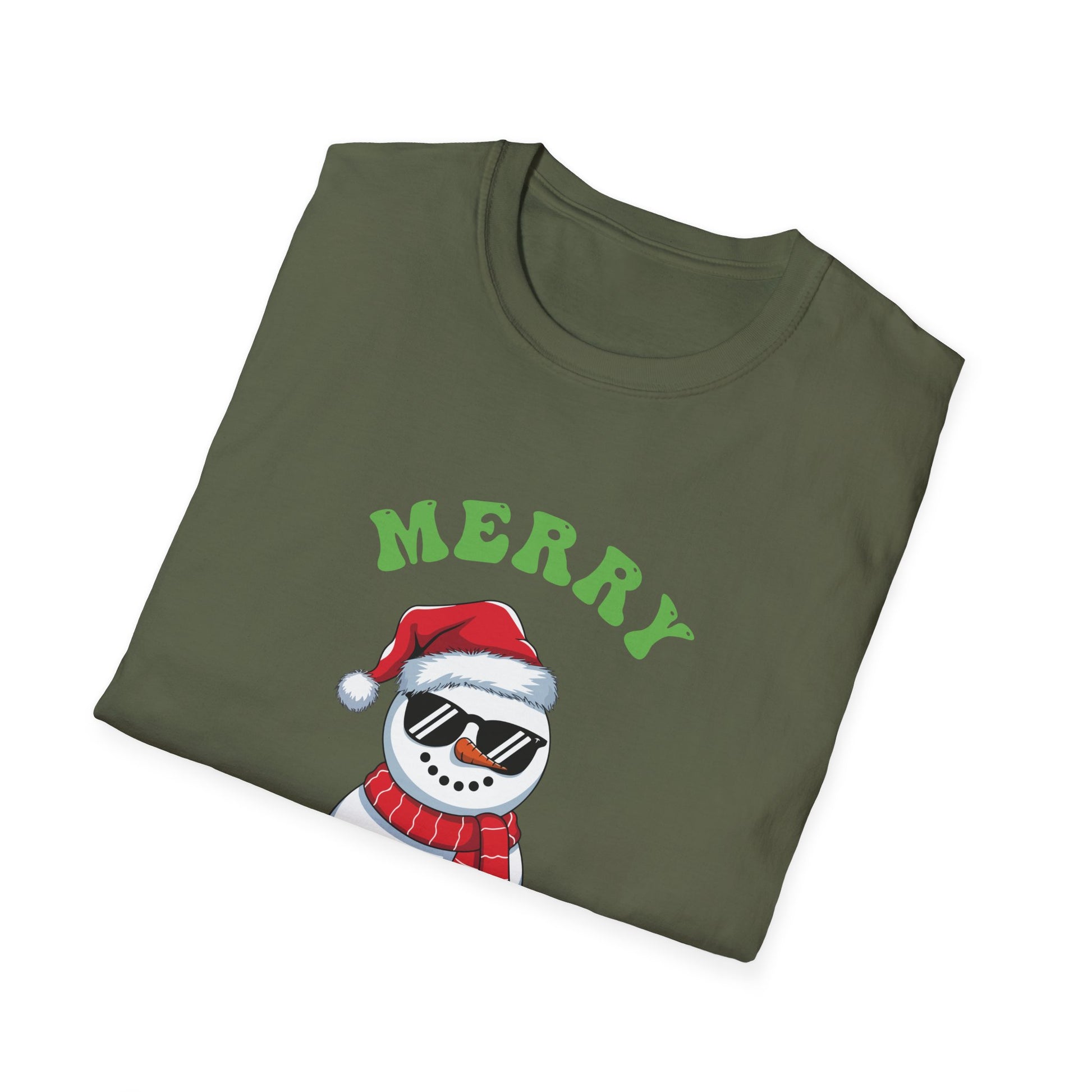 Merry Cruisemas 2025 Christmas Santa Snowman Cruise T-Shirt