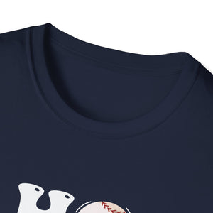 Christmas Ho Ho Ho Baseball Christmas Unisex T-Shirt