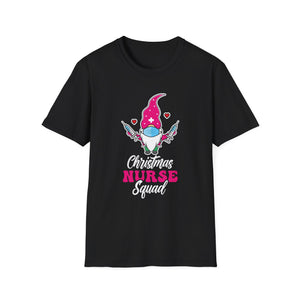 Christmas Nurse squad Funny Christmas Gnome Unisex T-Shirt