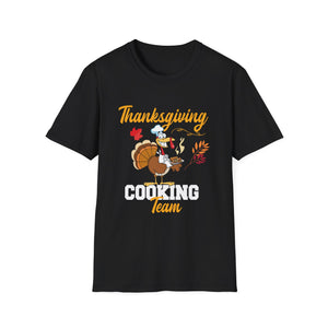 Thanksgiving Cooking Team  Unisex T-Shirt