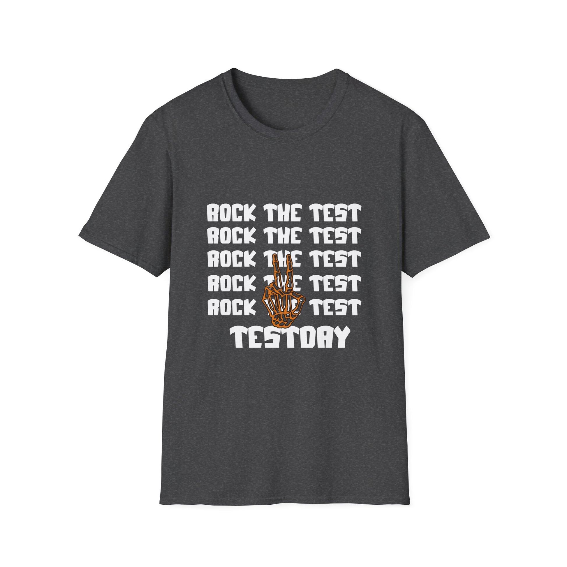 Test Day T-Shirt — "Rock the Test" Motivational Exam Shirt