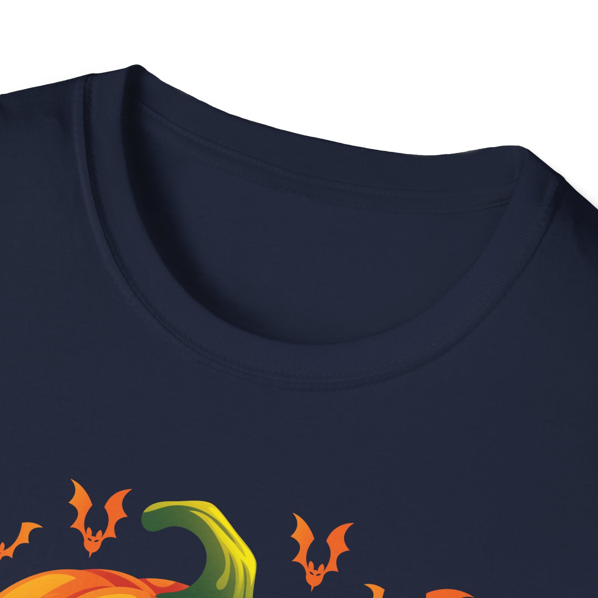 Halloween Pumpkin T-Shirt — Jack-O'-Lantern "Happy Halloween" Tee
