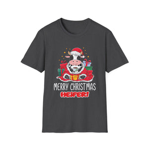 Christmas Cow T-Shirt — 