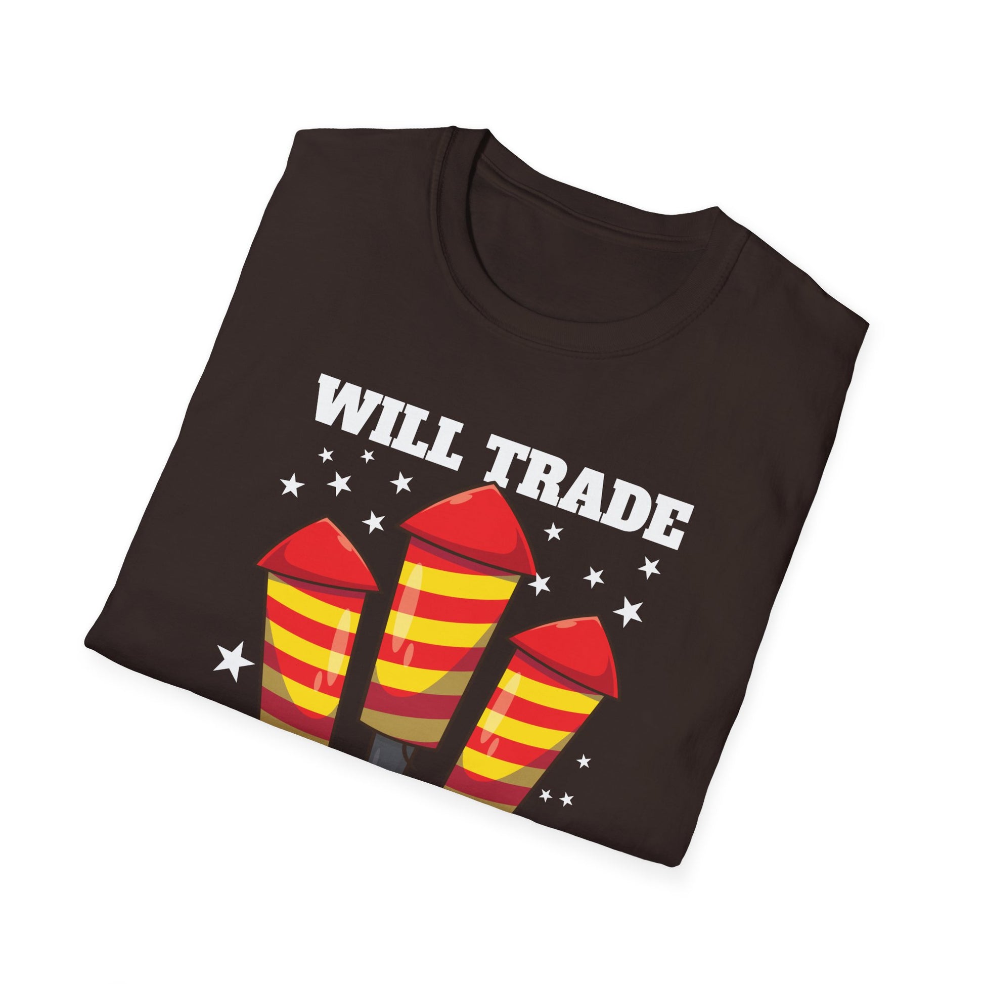 Sister Will Trade For Firecrackers T-Shirt — Funny 4th of July Fireworks Tee