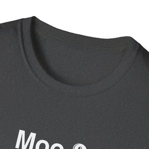 Funny Turkey 'Moo?' T-Shirt - Silly Thanksgiving Turkey Graphic Tee