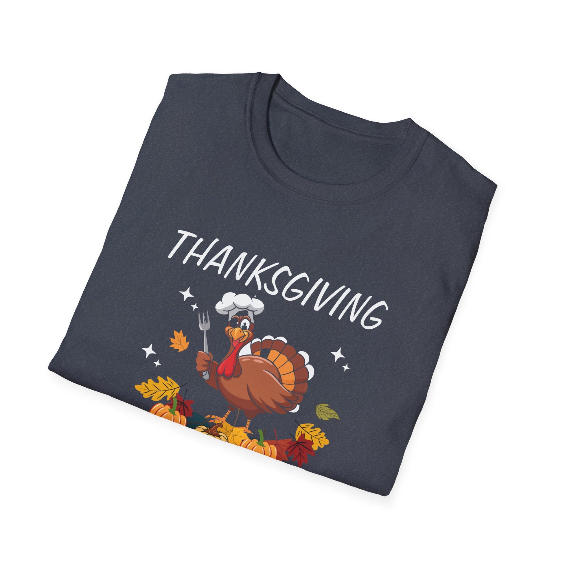 Thanksgiving Cooking Team T-Shirt – Funny Turkey Chef Holiday Tee  Unisex T-Shirt