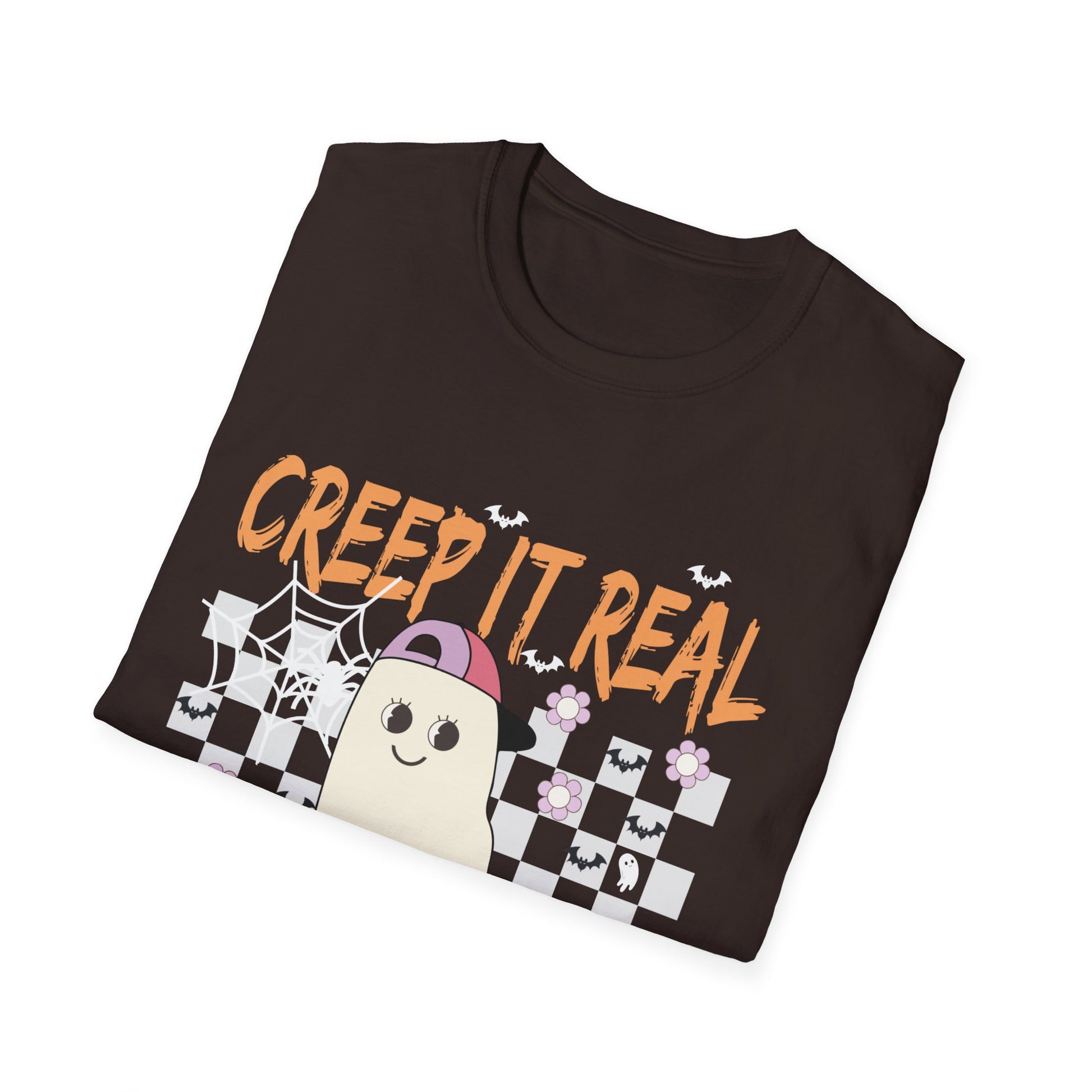 Creep It Real Ghost Skateboard T-Shirt