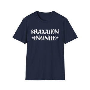 Relaxation Engineer T-Shirt — Funny Spa & Self-Care Shirt for Massage Therapists
