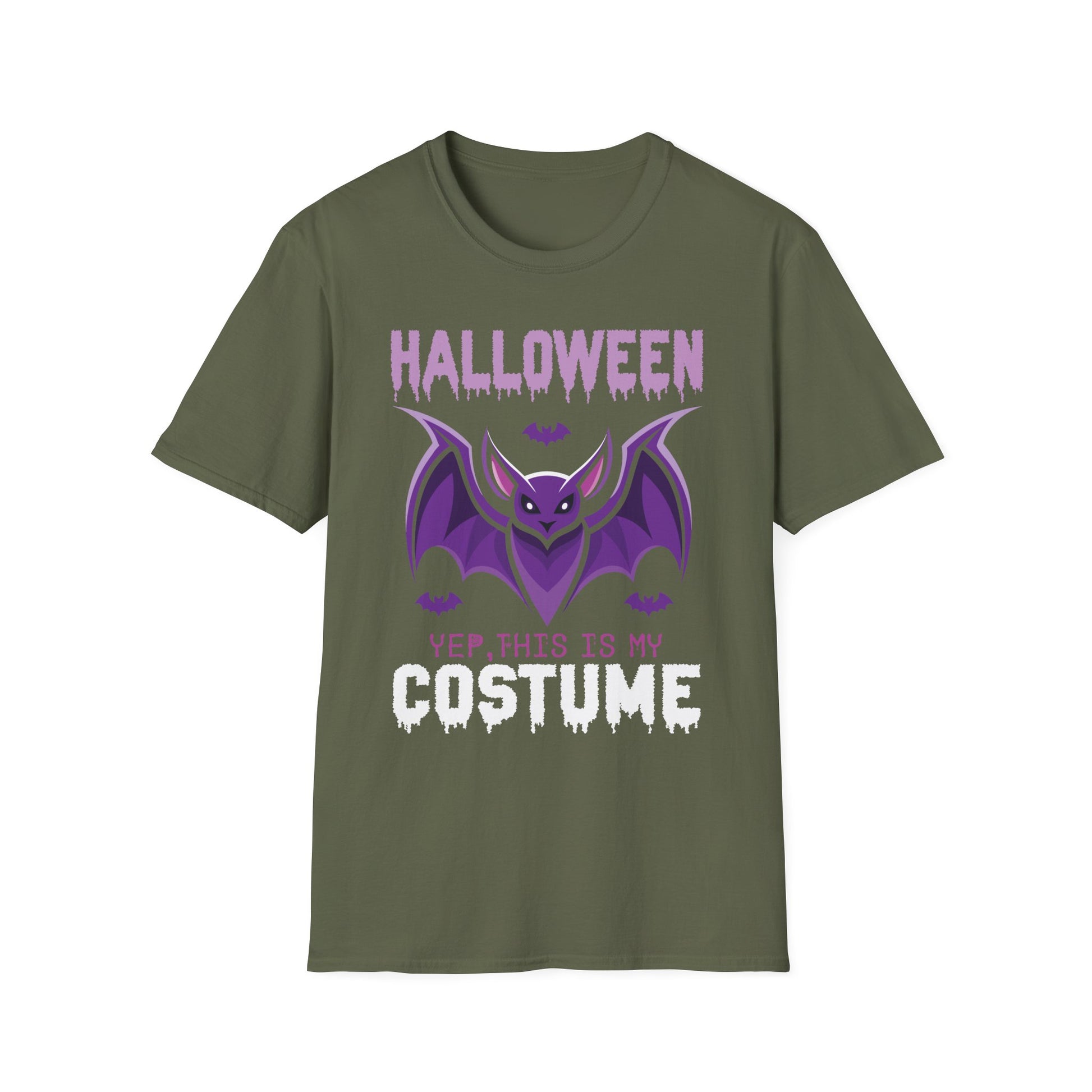 Halloween Bat T-Shirt — "Yep, This Is My Costume" Funny Halloween Tee