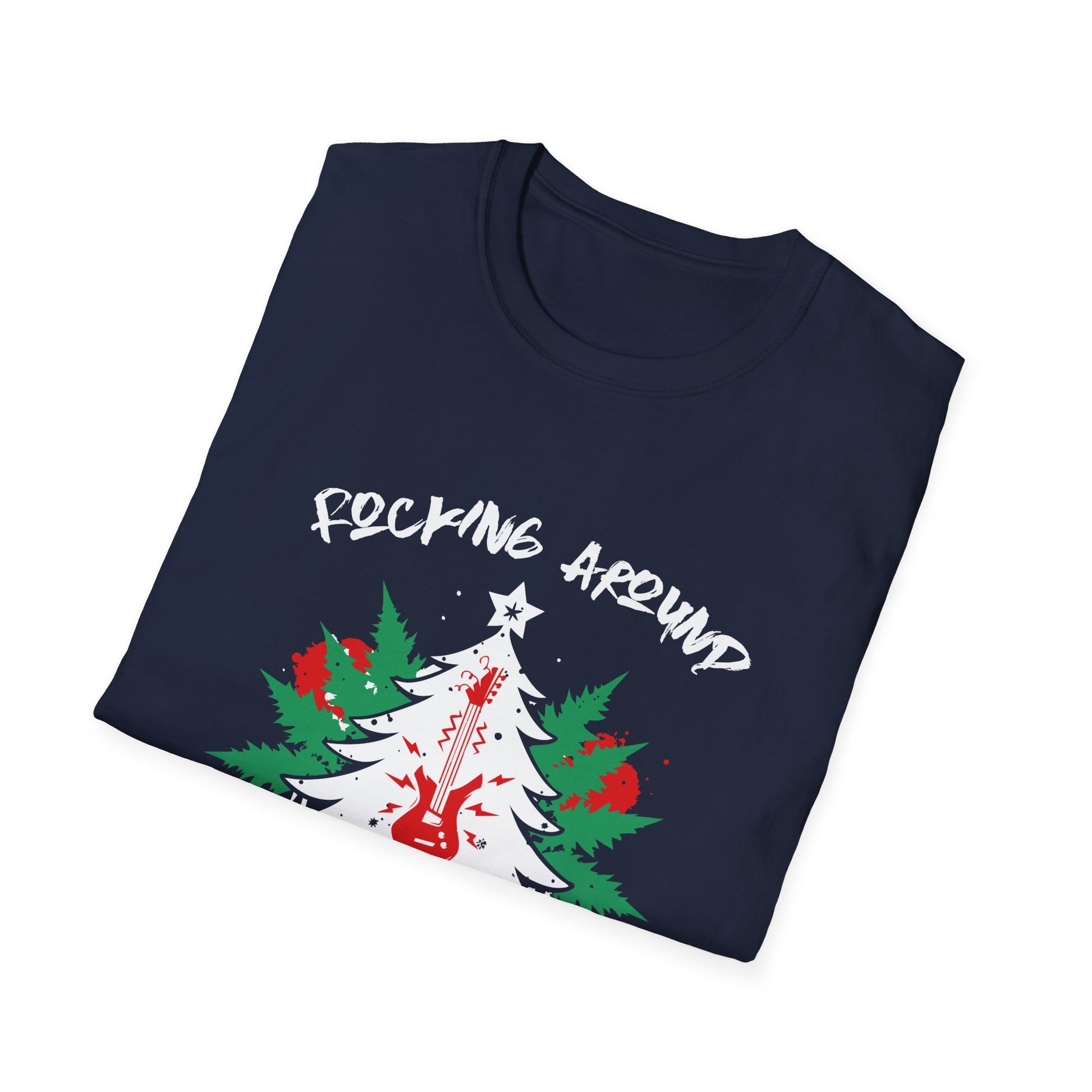 Funny Christmas Tree T-Shirt — “F*cking Around the Christmas Tree” Holiday Tee