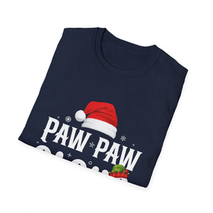 Paw Paw Claus Christmas Santa Family Matching Pajamas Xmas T-Shirt