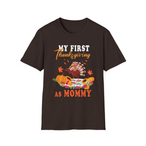 My First Thanksgiving as Mommy T-Shirt