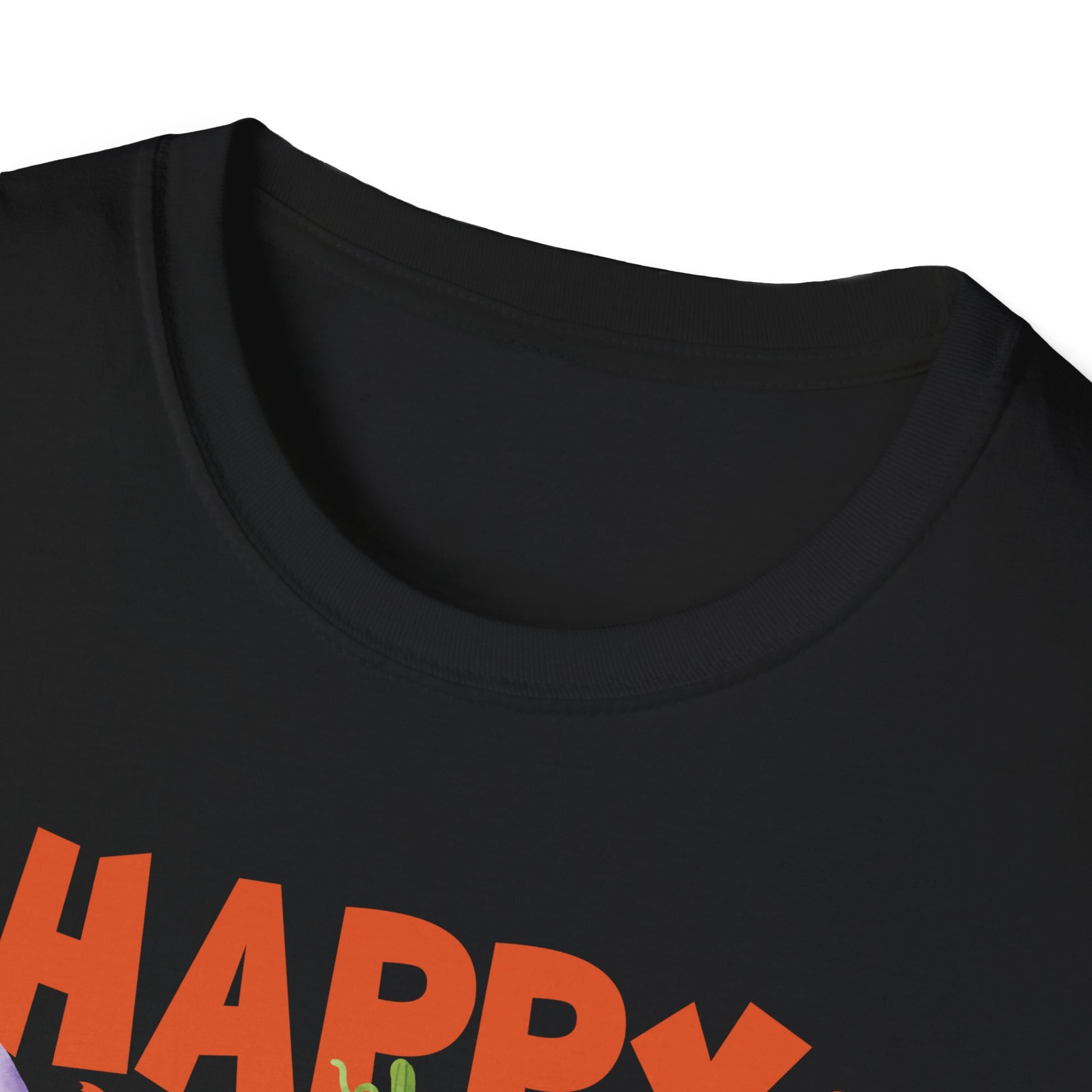 Happy Halloween Puppies T-Shirt — Cute Dogs in Pumpkin & Ghost Costumes