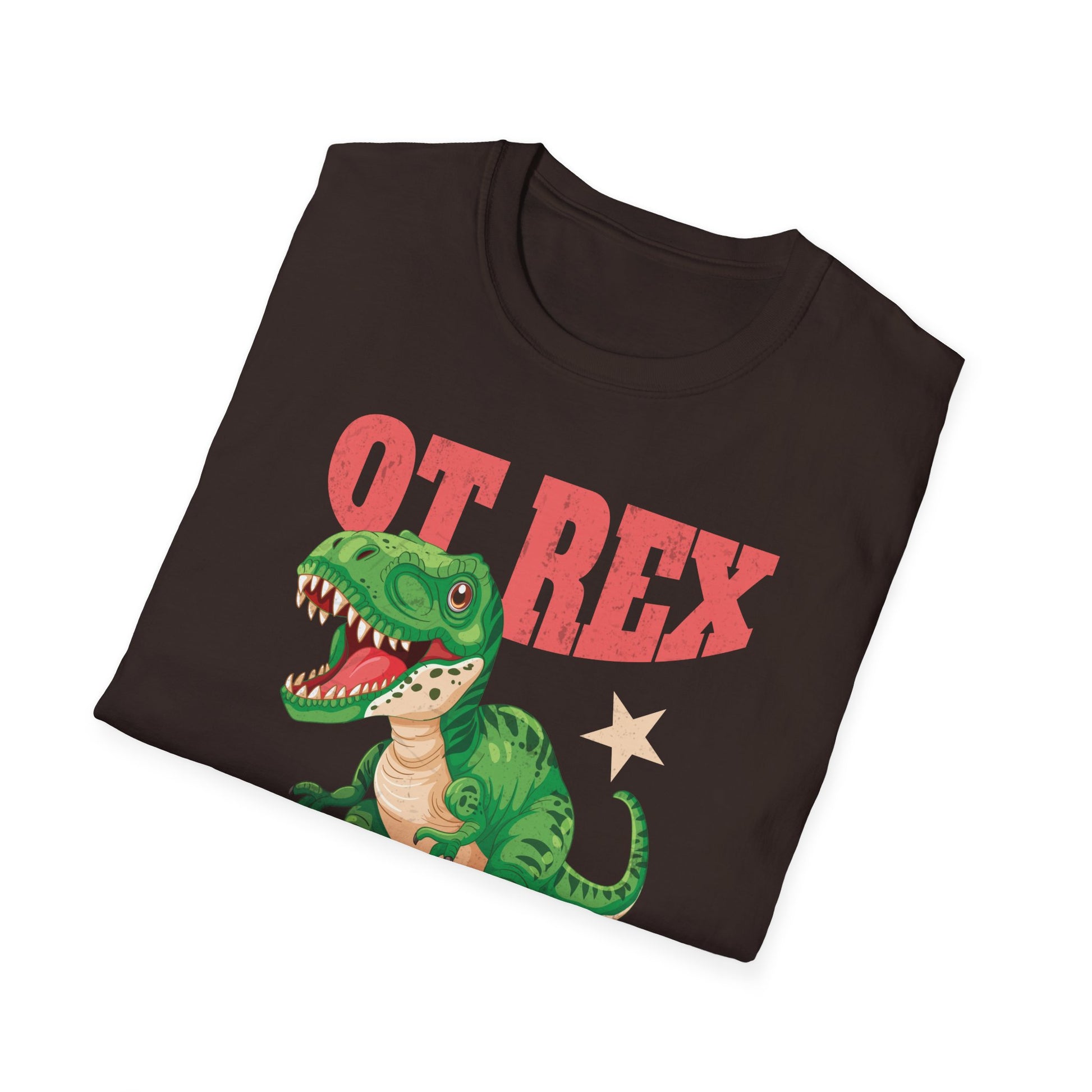 OT Rex Occupational Therapy T-Shirt — Cute Dino OT Tee for Therapists & Students