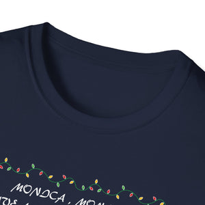Christmas Carol Lyrics T-Shirt — 'Deck the Halls' Holiday Graphic Tee