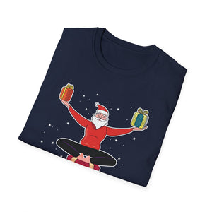 Funny Christmas Pajama Gangsta Wrapper Christmas Unisex Softstyle T-Shirt