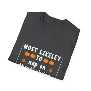 Thanksgiving Nap T-Shirt | Unisex Softstyle Tee
