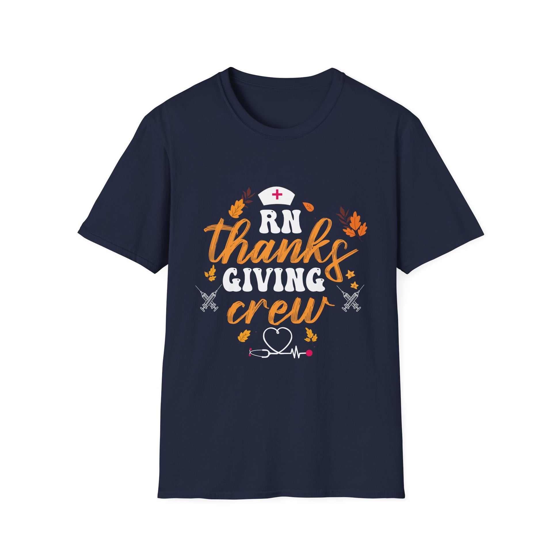 Thanksgiving Crew RN T-Shirt for Nurses  Unisex T-Shirt